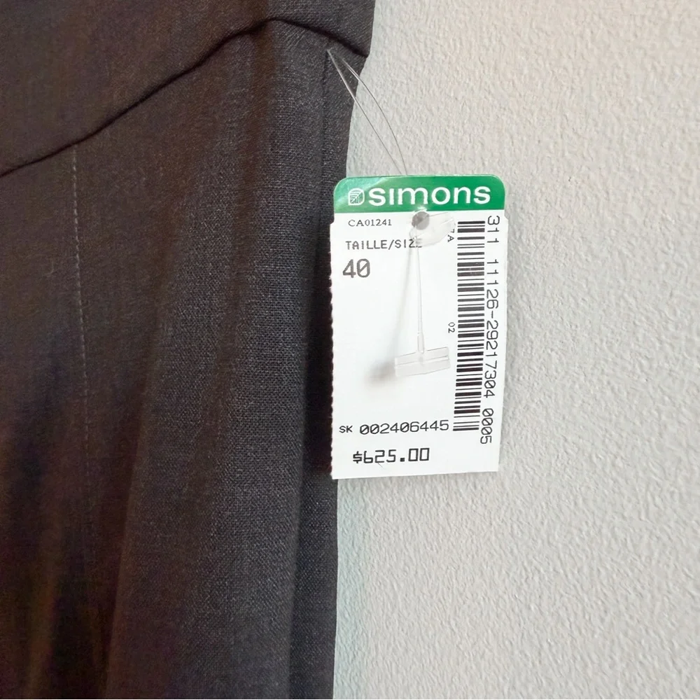 New! JACQUEMUS • Le Corsaire Fronce Trouser Pants in Dark Grey - Picture 7 of 16